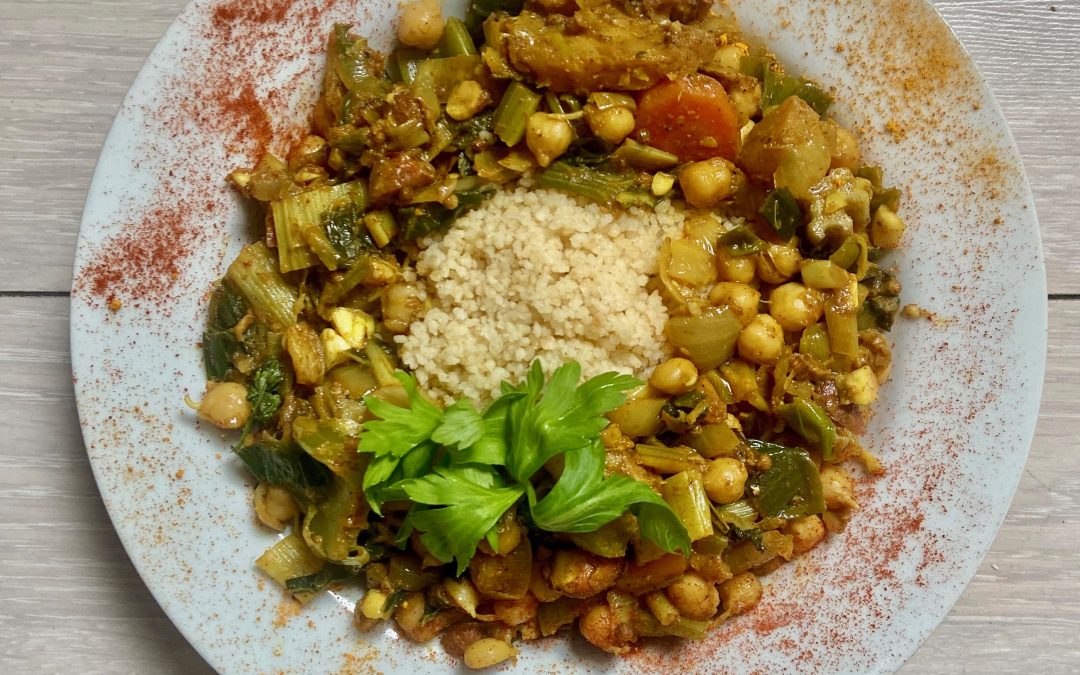 SimPleManGeRecette du couscous végétal aux légumes de saison et épices