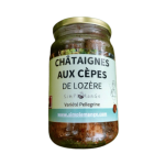 Châtaignes aux cèpes de Lozère