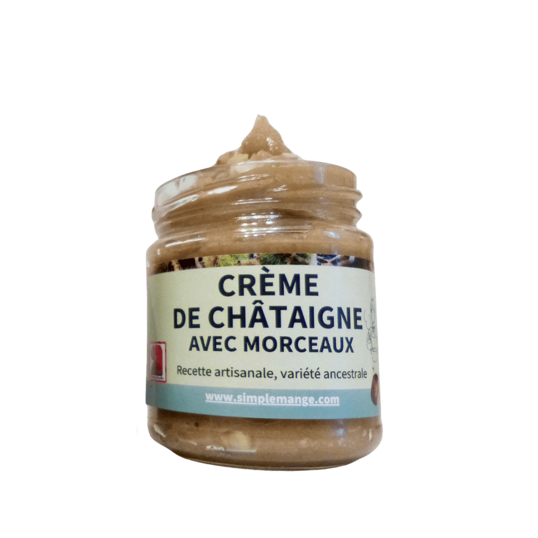 CRÈME DE CHÂTAIGNE AVEC MORCEAUX 220 G