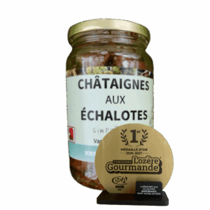 CHÂTAIGNES AUX ÉCHALOTES 200 G