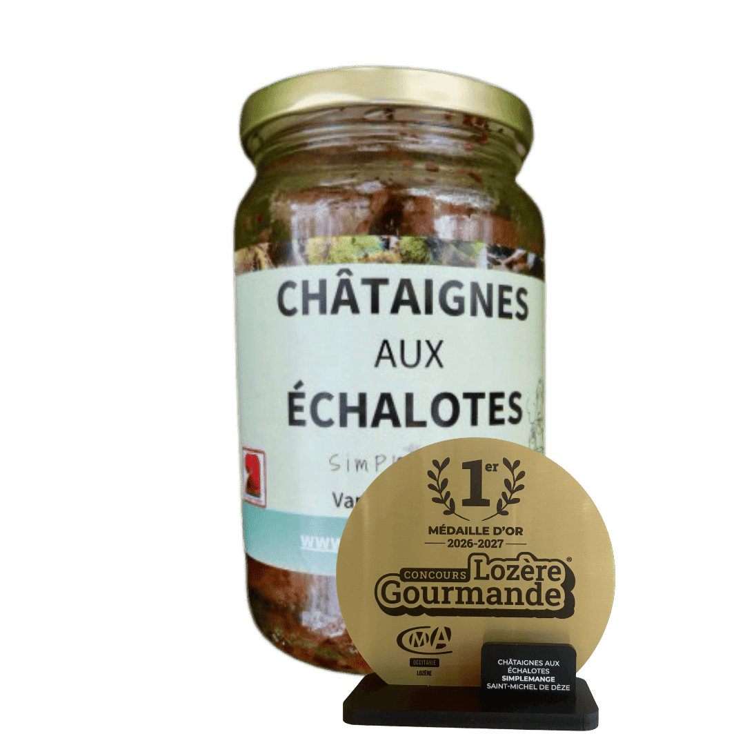 CHÂTAIGNES AUX ÉCHALOTES 200 G