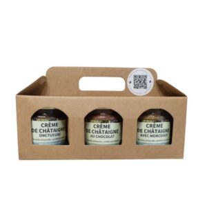Coffret Découverte SimpleMange : trois crèmes de châtaigne