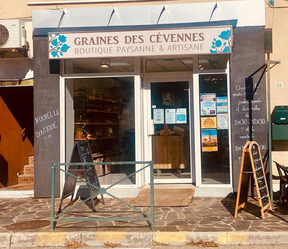 Graines des Cévennes, boutique paysanne et artisane